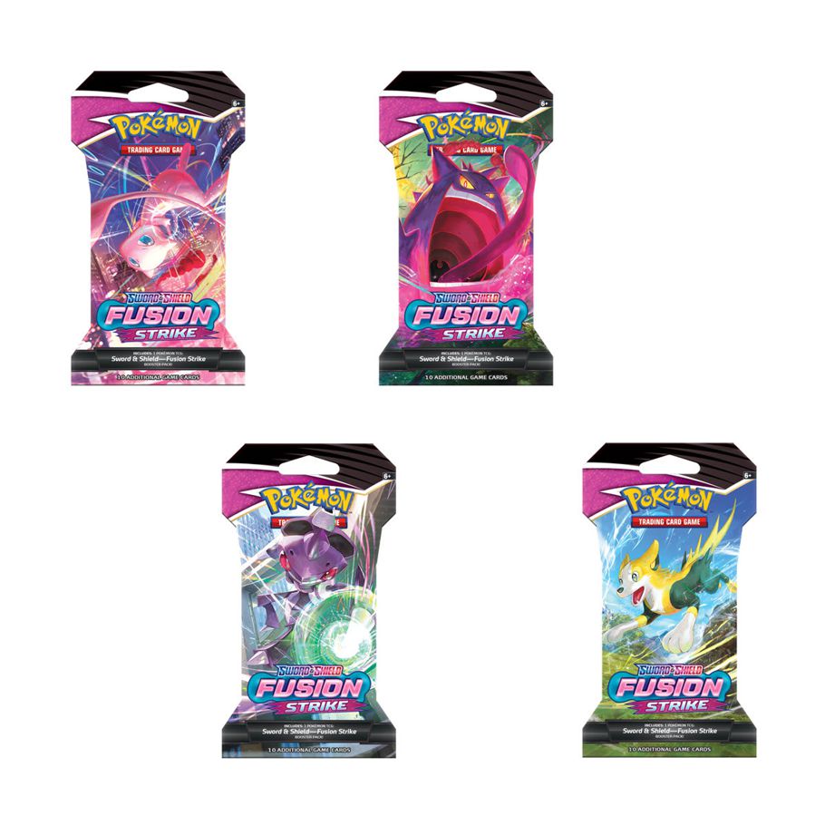 Pokemon Trading Card Game: Sword & Shield Fusion Strike Booster Pack - Assorted