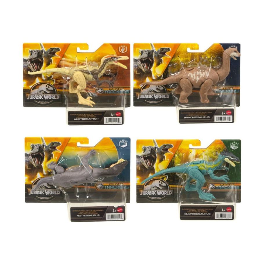 Jurassic World Dino Trackers Danger Pack Dinosaur - Assorted
