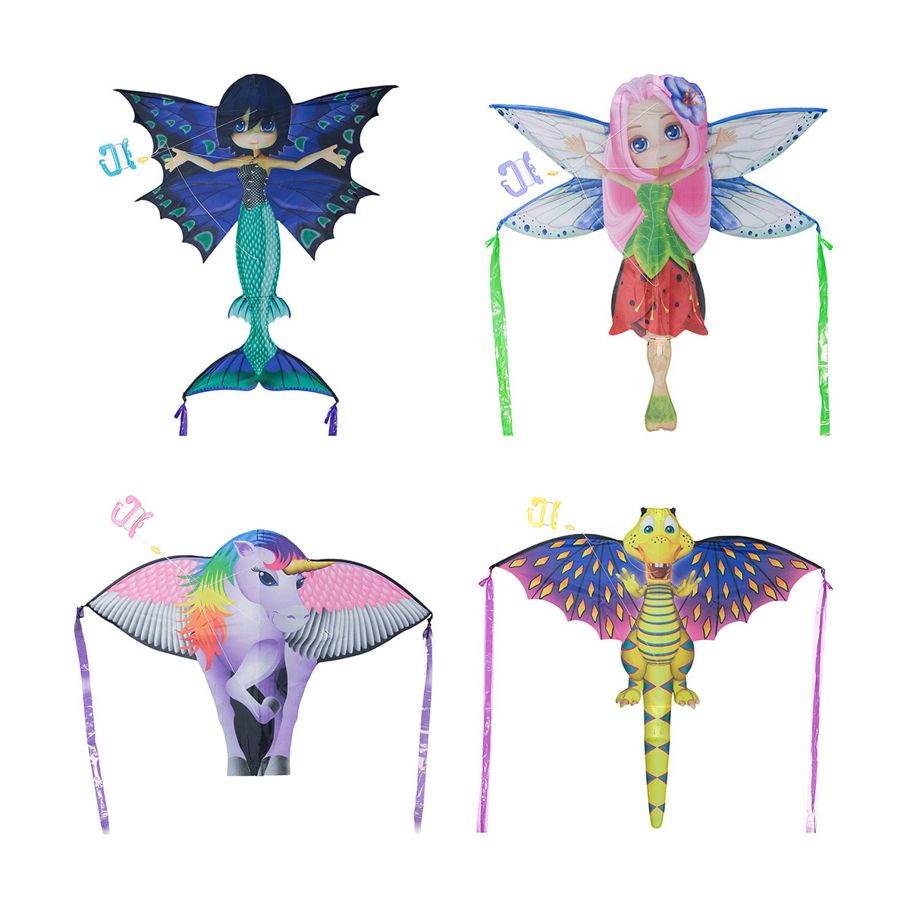 X Kites Fantasy Fliers Nylon Figure Kite - Assorted