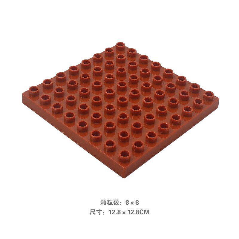 Big Size Diy Building Blocks 8x8 Dots Baseplate Accessories Compatible with Brand Bricks Base Plate Toys for Children Kids Gift