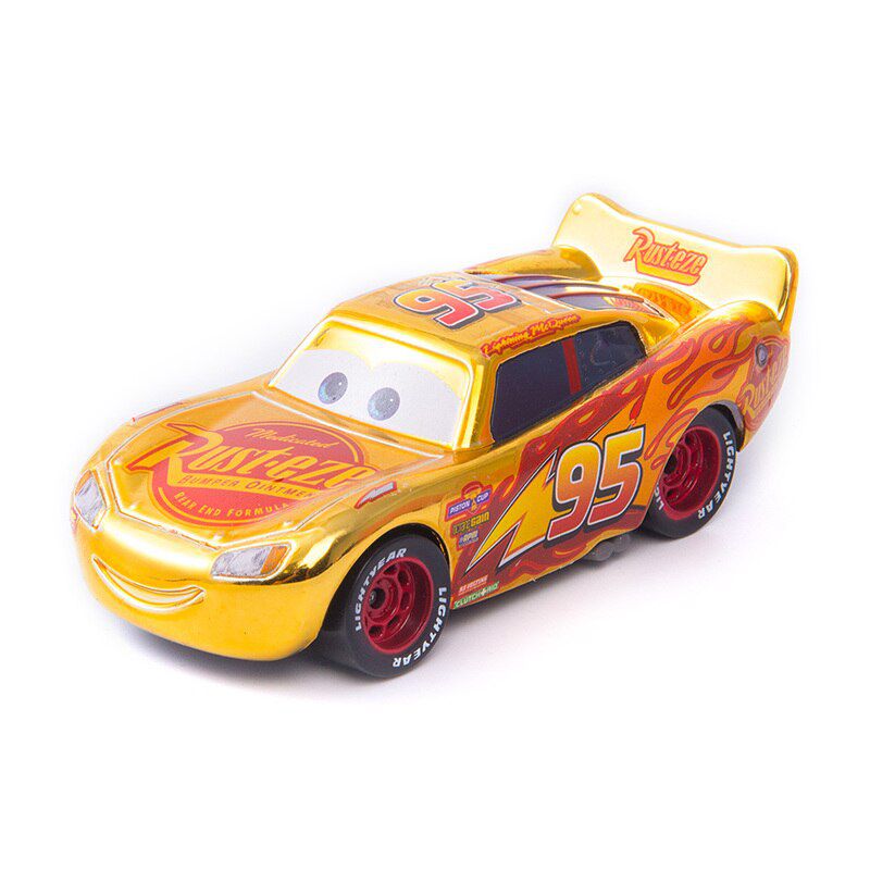 Cars Disney Pixar Cars 3 No.4 Racing Car Lightning McQueen Jackson Storm Cruz Mater Diecast Metal Alloy Model Car Toy Gifts