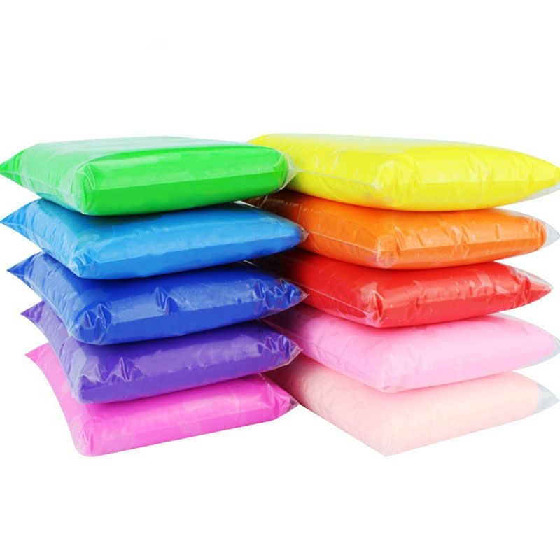 Light Modeling Clay Set Air Dry Soft Plasticine Plastilina Play Dough 300g Playdough Polymer Clay DIY Toy Colors for children