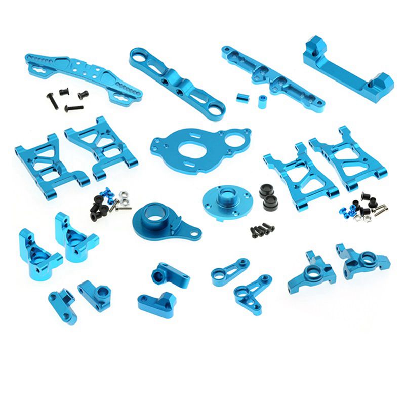 Metal Modification Accessory Kit Suspension Arms Steering Knuckle for Tamiya XV-01 XV01 1/10 RC Car Upgrades Parts