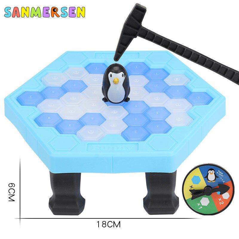 Funny Party Board Game Pirate Barrel Sharks Penguin Trap Novelty Toys for Children Lucky Stab Pop Up Plastic Toys Mischief Gift