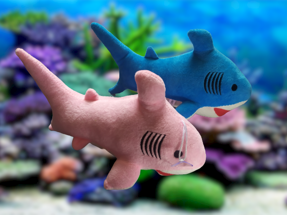 Shark Soft Toys 29cM Under Water Animal Fish Sharks Plush Stuffed Toy Gift Present Pillow