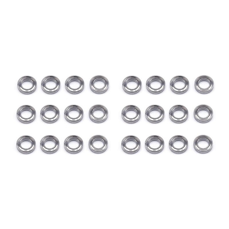 24Pcs 144001-1296 4X7X2mm Bearing Spare Accessories for Wltoys 144001 124019 124018 RC Car Upgrade Parts