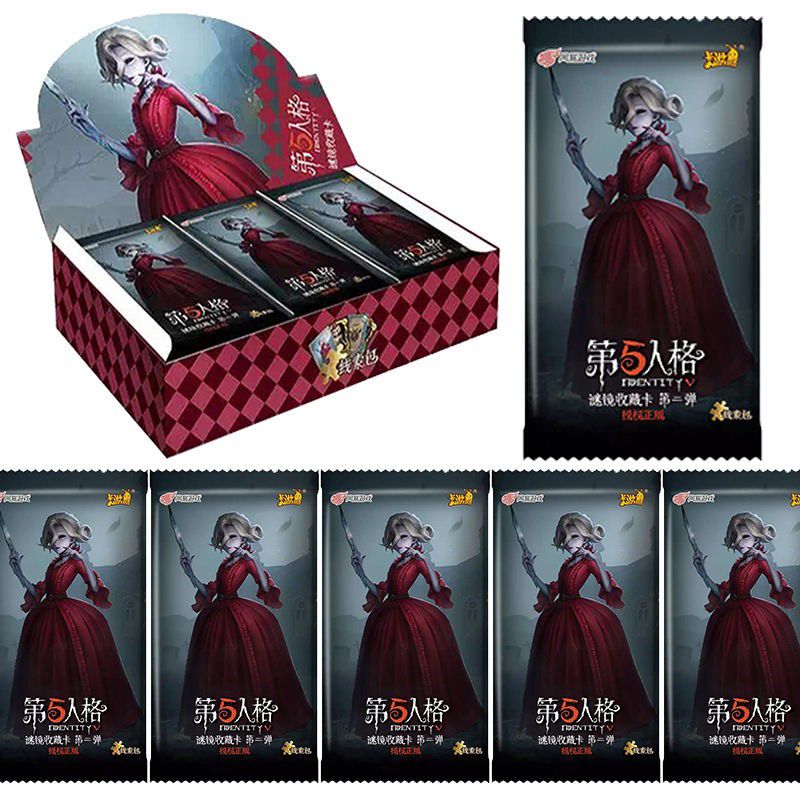 288pcs/set Identity V Cards Clue Pack Game Paper Cards Kids Toys Girl Boy Collection Cards Christmas Gift