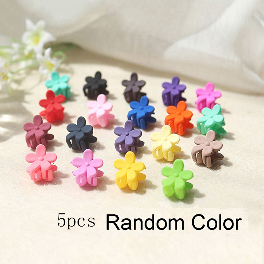 Yfashion aceful Small Girls Hairpin Kids Delicacy Candy Shaped Headwear Hair Accessories color:8pcs a08-05-60