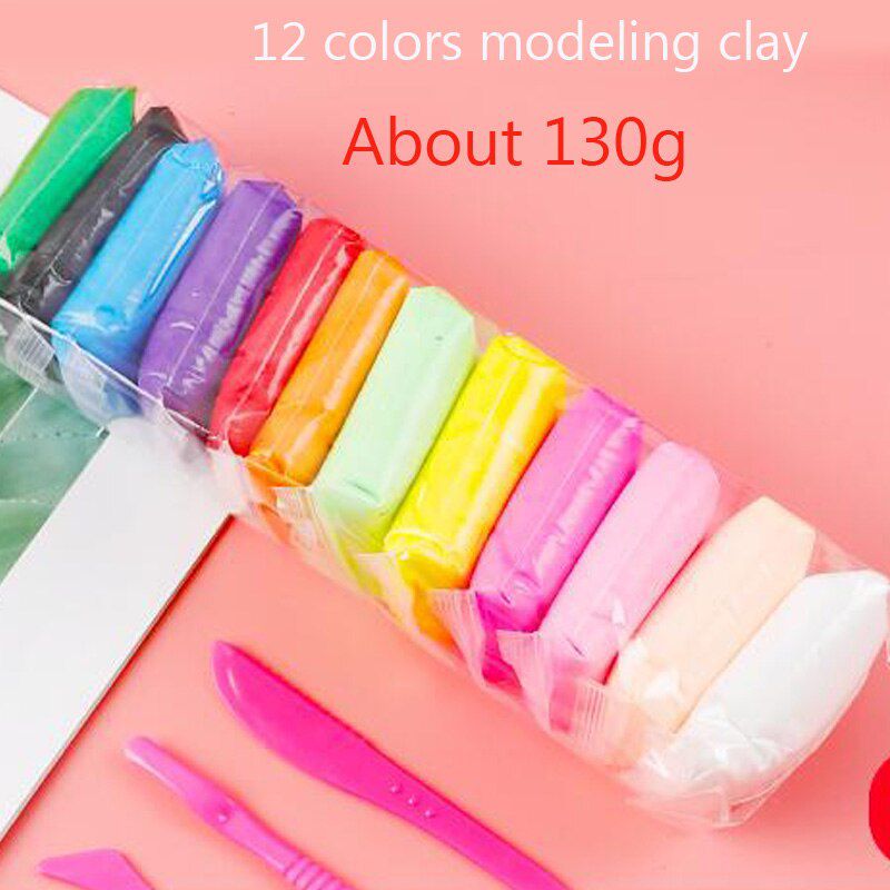 Modeling Clay Tools Molds 36PCS DIY Model Toys Lasunes Sliming Plasticine Playdough Children Gift Toy Kids Air Dry Slimes Clay