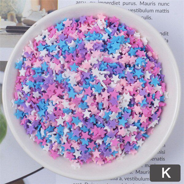 20g Fake Sprinkles Charms for Lizun Fluffy Slime Addition for Slime Supplies Plasticine DIY Putty Toys Accessories Antistress