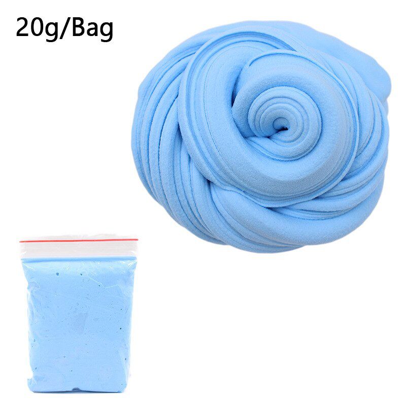 Air Dry Plasticine Fluffy Slime Polymer Clay Plastic Faucet Fishballs Decoration Toy Squeeze Putty Kit Modeling Clay/Slime