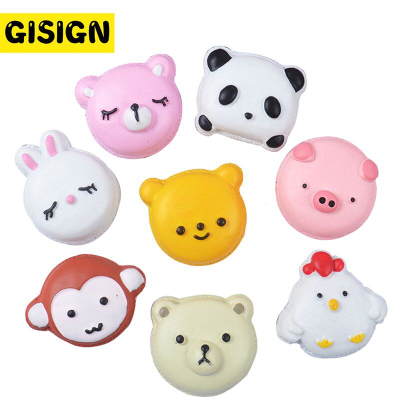 Animal Macaron Slime Supplies Charms For Diy Polymer Filler Addition Slime Accessories Toys Lizun Clay Kit For Children