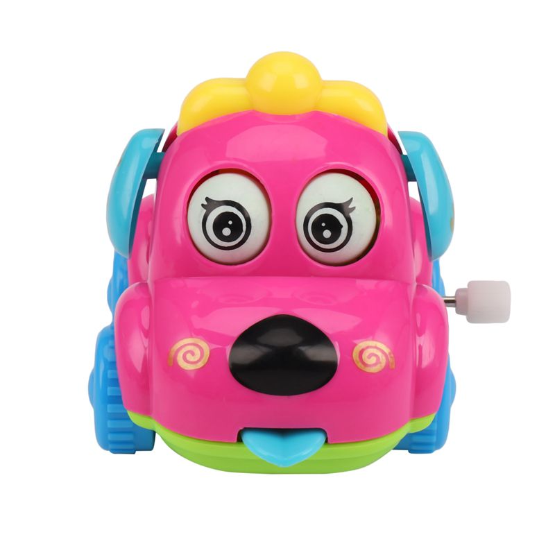 1PC Early Education Baby Toy Wind Up Clockwork Car Toys for Children & Kids Boys and Girls, Random Color