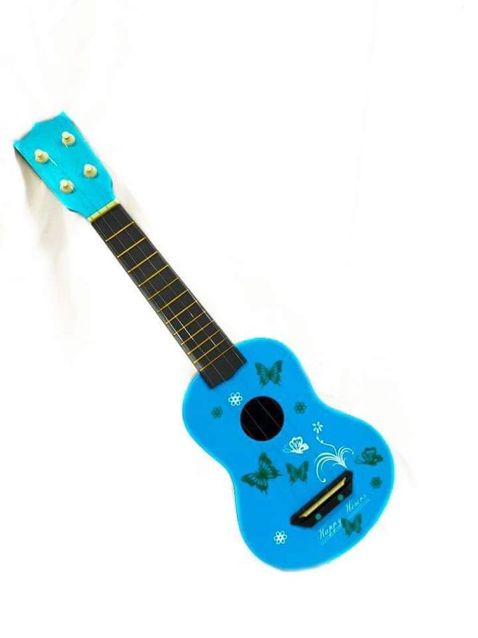 Children guitar animal floral motifs ukulele guitar 4-string