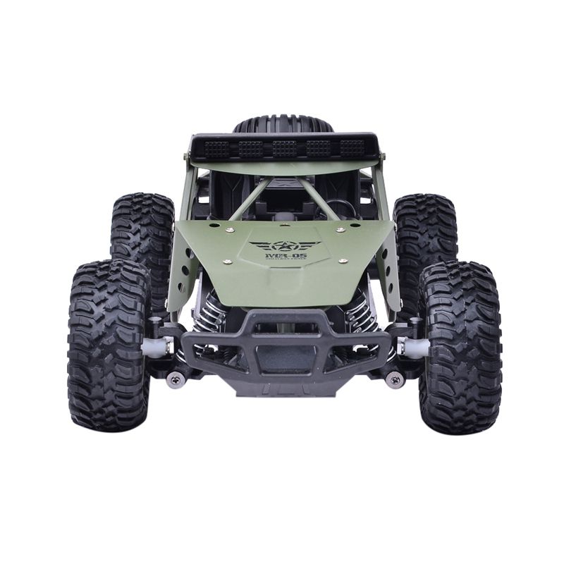 BG1527 2.4G 1/16 4WD Off-Road Alloy Climbing Car Truck Off-Road Climbing Alloy RC Car RTR Gifts for Boys Green
