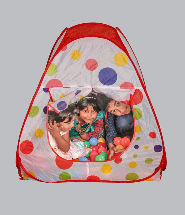 TENT PLAY HOUSE WITH BALL