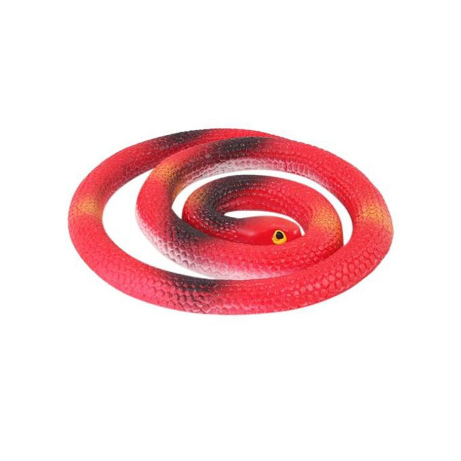 Realistic Rubber Snake - Red