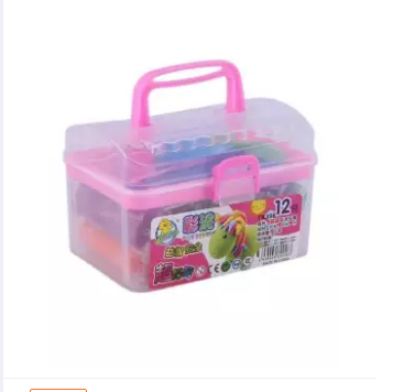 Tiffin Box with Clay Toy - Pink