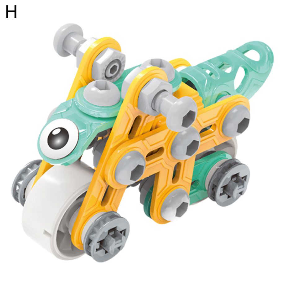Puzzle Blocks Cultivate Color Recognition Mechanical Assembly Building Blocks