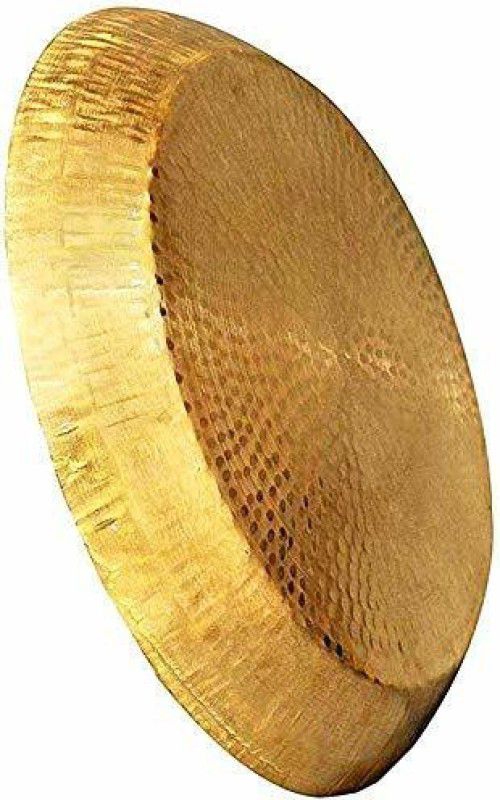 damurhu Brass Thambulam Plate 12 Inches Paraat  (Microwave Safe)