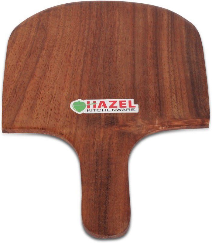 HAZEL Wooden Pizza Plate, Square, Slim, 7 Inch, Brown Pizza Tray