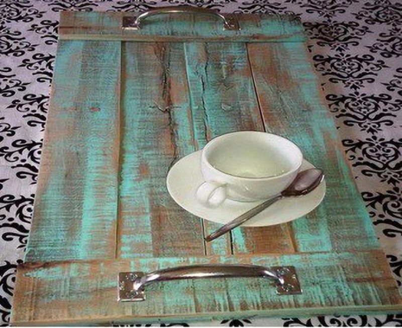 Malinaa Ashland reclaimed wood serving tray Tray