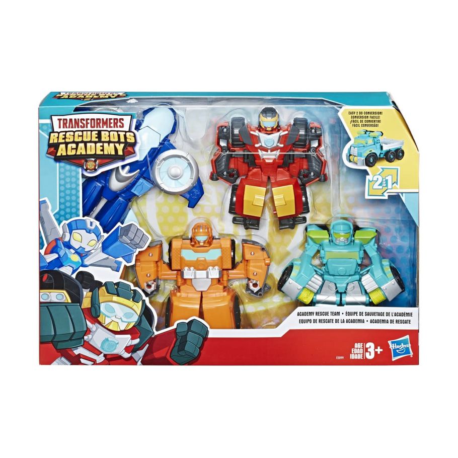 Transformers Rescue Bots Academy - Academy Rescue Team 4.5 inch Action Figure Set