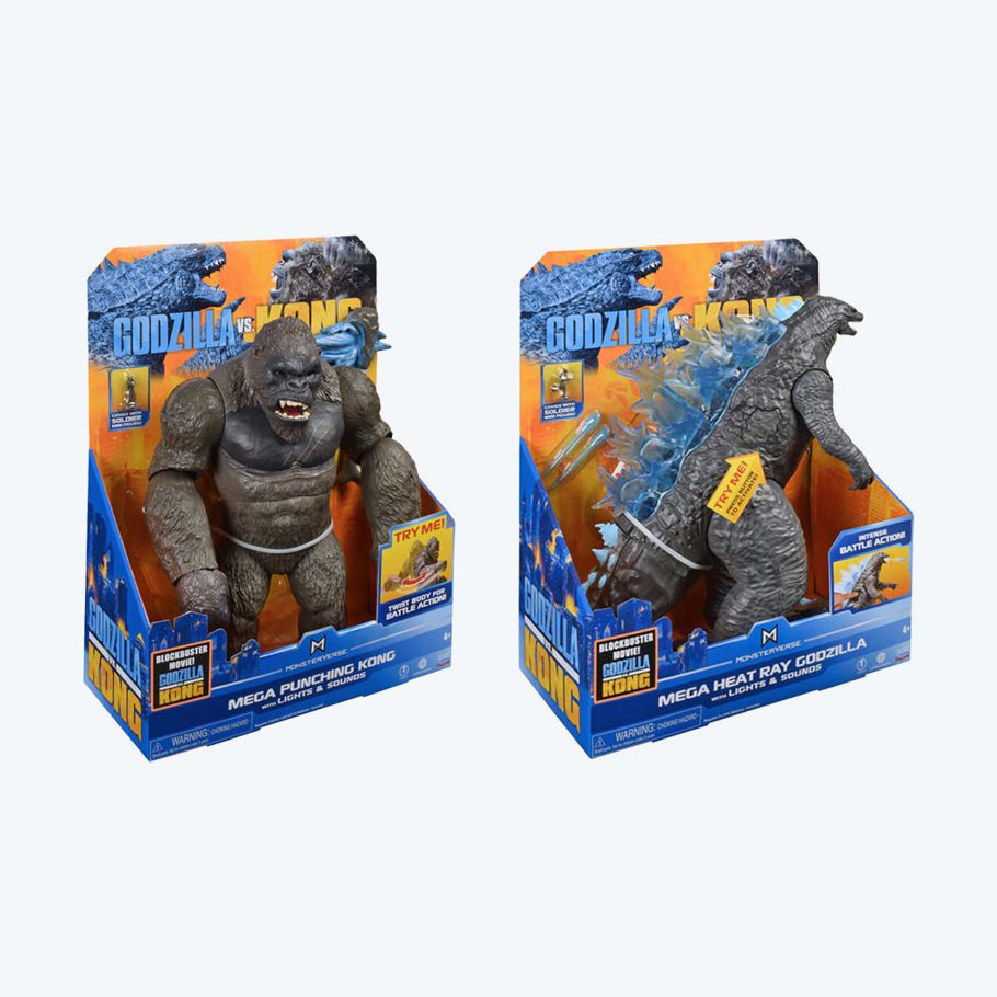 13in. Godzilla vs. Kong Action Figure - Assorted