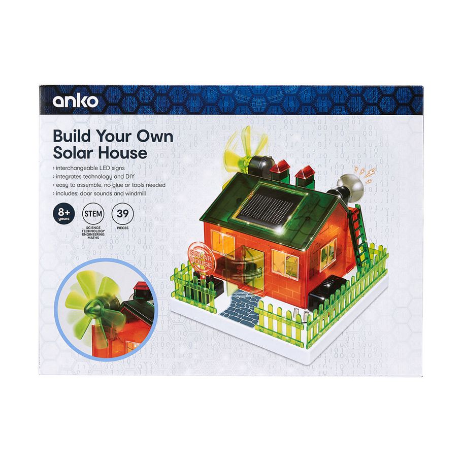 39 Piece Build Your Own Solar House