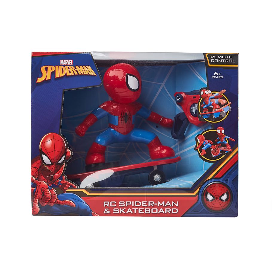 Marvel Remote Control Spider-Man and Skateboard