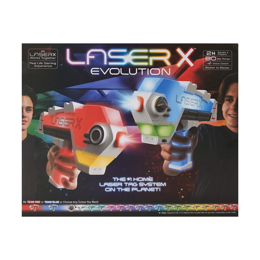 Laser X Evolution Blaster to Blaster Set
