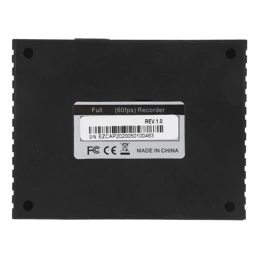 EC274 110‑240V Video Capture Full High Definition 1080P 60FPS Recorder Acquisition Box