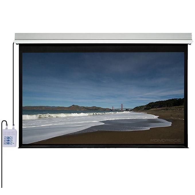 Electric Motorized Projector Screen Real 70 x 70 Inch With/Without Remote Electric Projector Screen