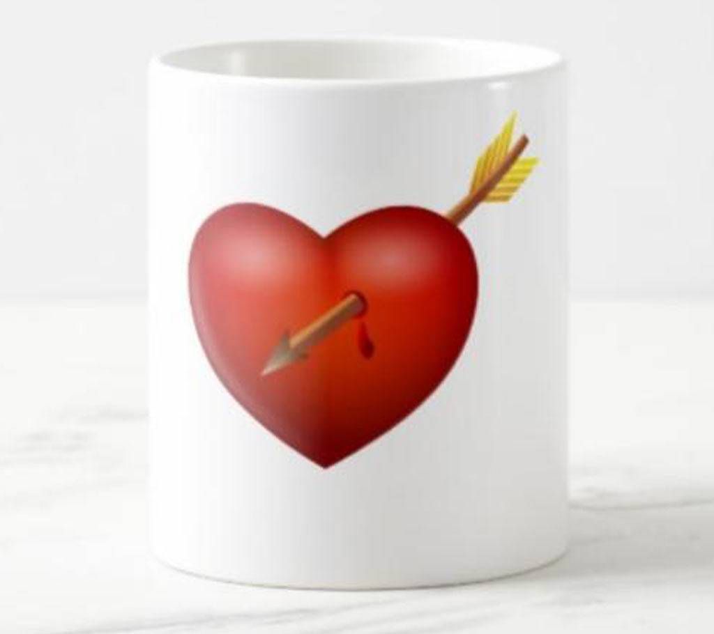 Heart Love Mug for Couple