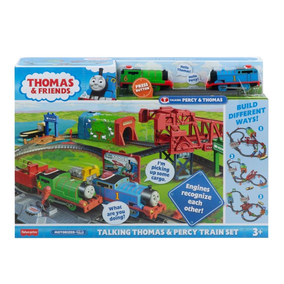 Fisher-Price Thomas & Friends Talking Thomas & Percy Train Set
