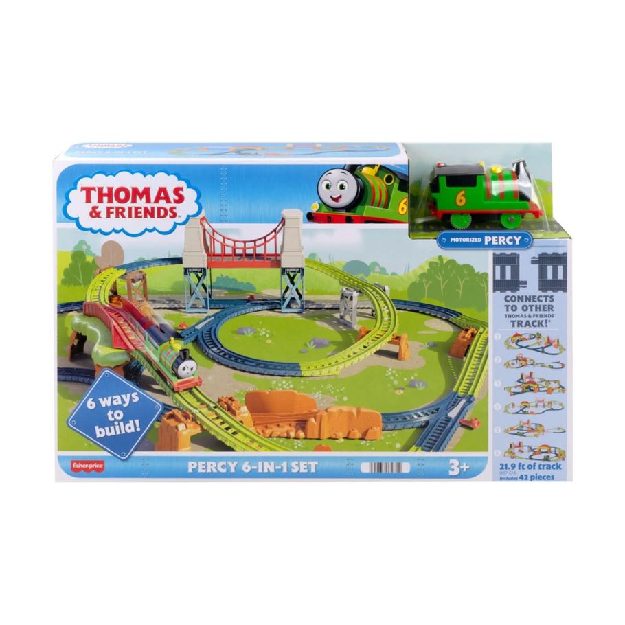 Fisher-Price Thomas & Friends Percy 6-in-1 Set