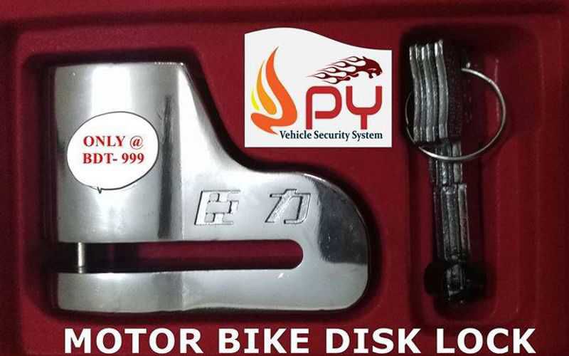 Security Steel Motorcycle Disc Lock