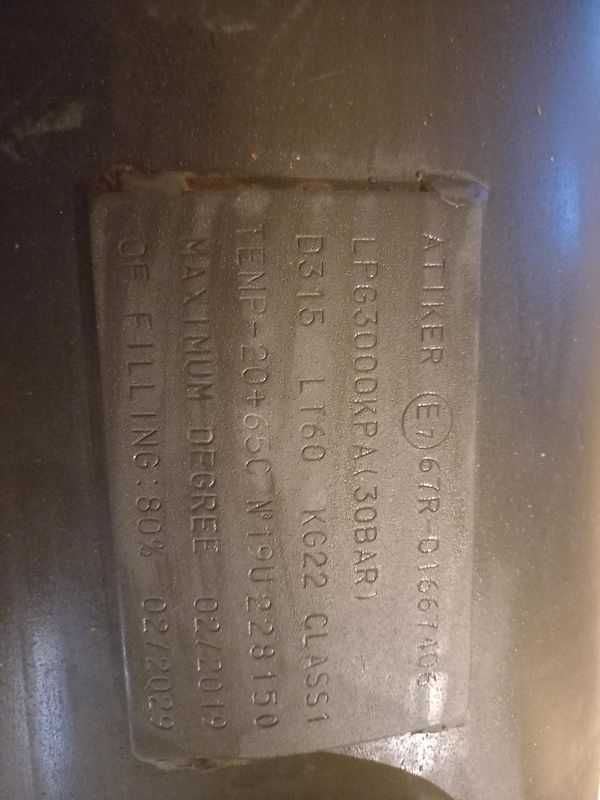 LPG 60 liter Cylinder