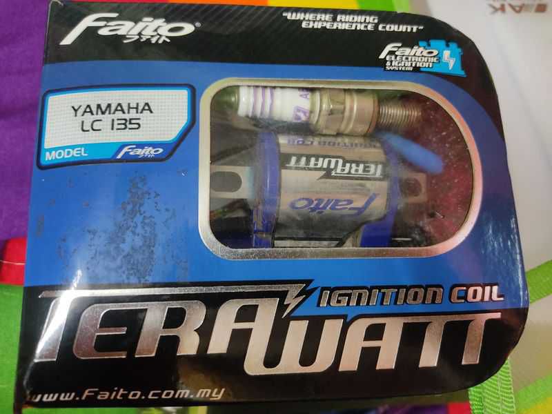 Faito terawatt ignition coil with UMA spark plug ( original )