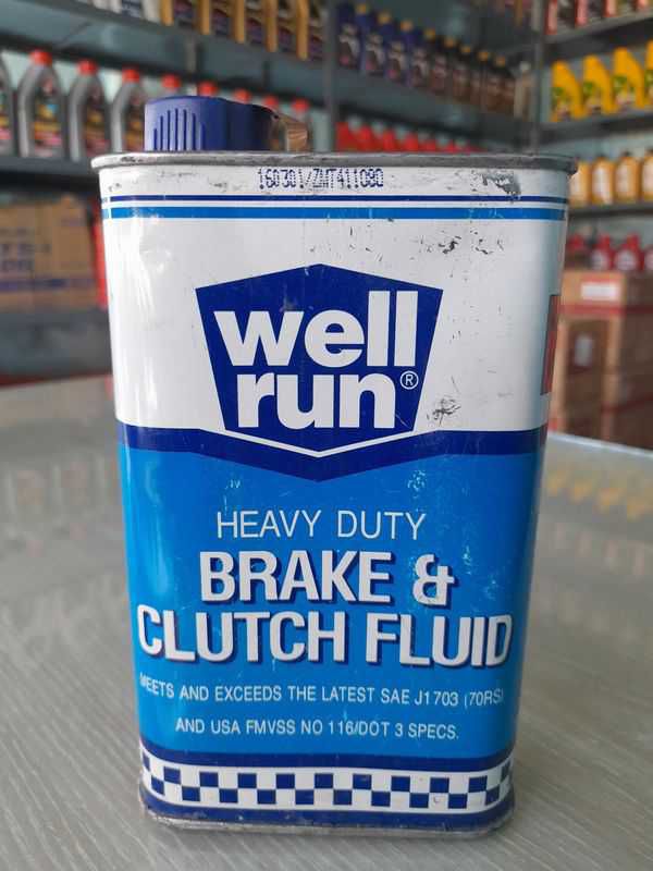 Well run Break & Clutch Fluid