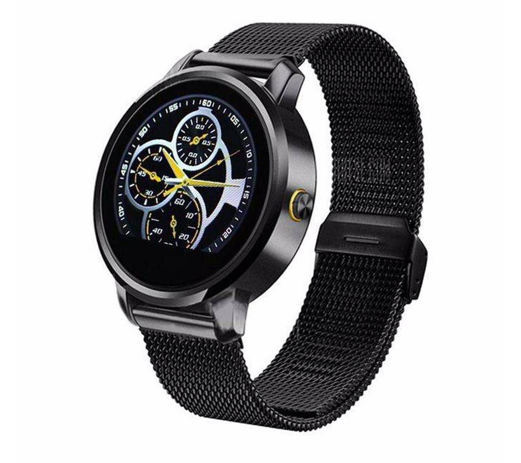 V360 Stainless Steel Smart Watch – Blac