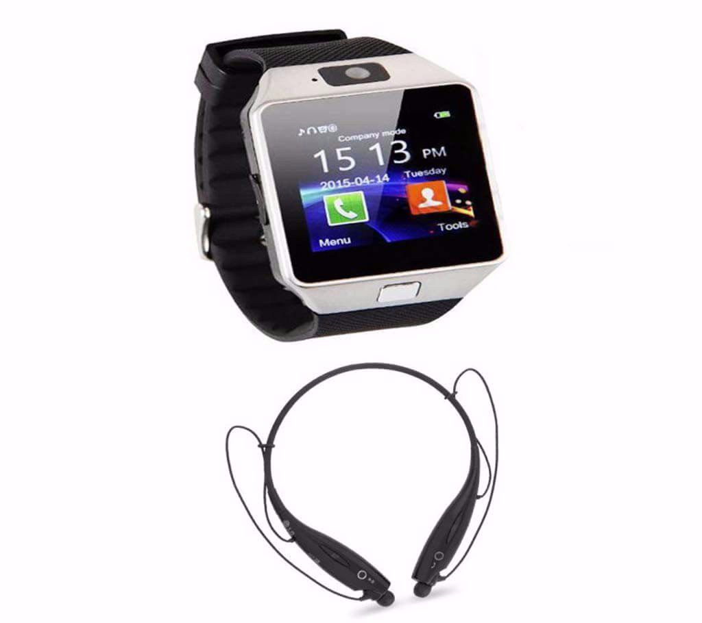 Smart watch DZ09 GSM SIM 1.54"