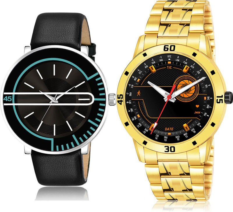 Analog Watch - For Men Modern Technology 2 Watch Combo For Boys And Men - BL46.72-(52-S-21)