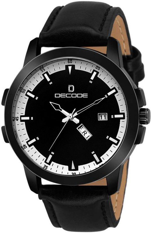 Analog Watch - For Men DCD EXQUISITE 6018 ALL BLACK DAY AND DATE