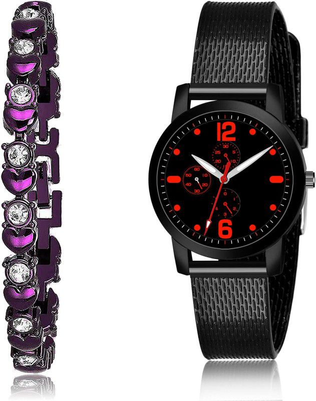 Analog Watch - For Women Treading Luxury 1 Watch, 1 Bracelet For Women And Girls - GX11-(69-L-10)