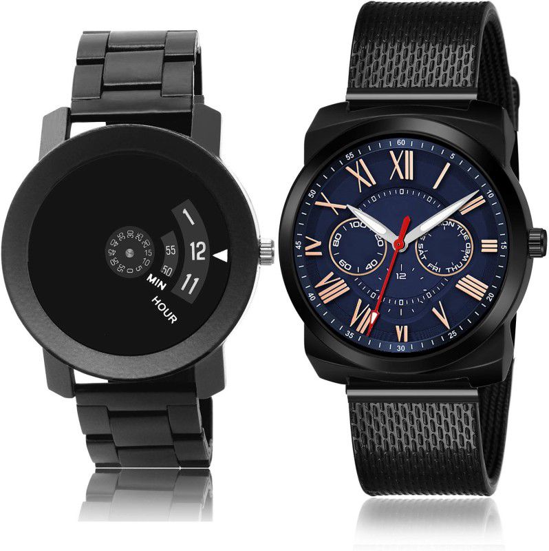 Analog Watch - For Men New Collegian 2 Watch Combo For Boys And Men - BO48-(62-S-10)