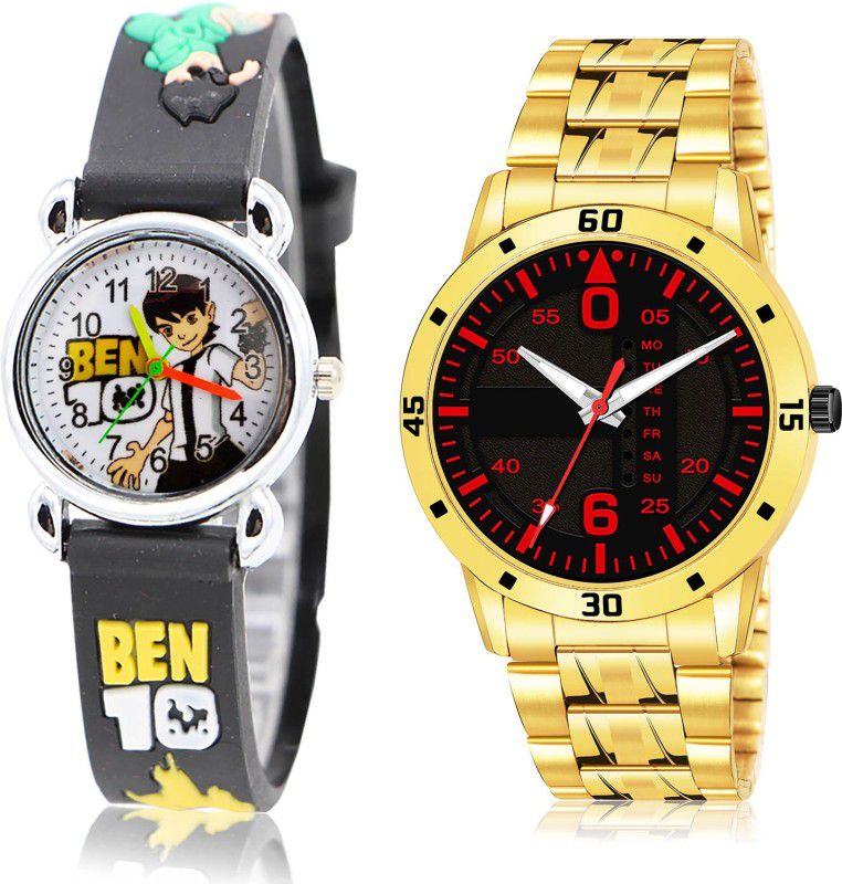 Analog Watch - For Boys Latest Style 2 Watch Combo For Boys And Men - BK86-(25-S-21)