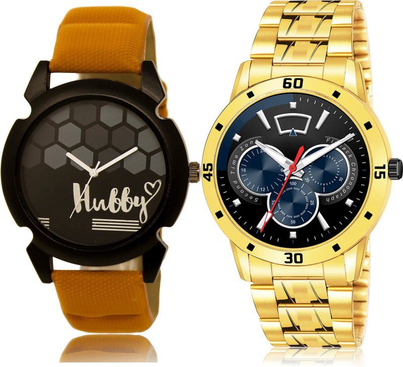 Analog Watch - For Men Treading Style 2 Watch Combo For Boys And Men - BL46.32-(61-S-21)