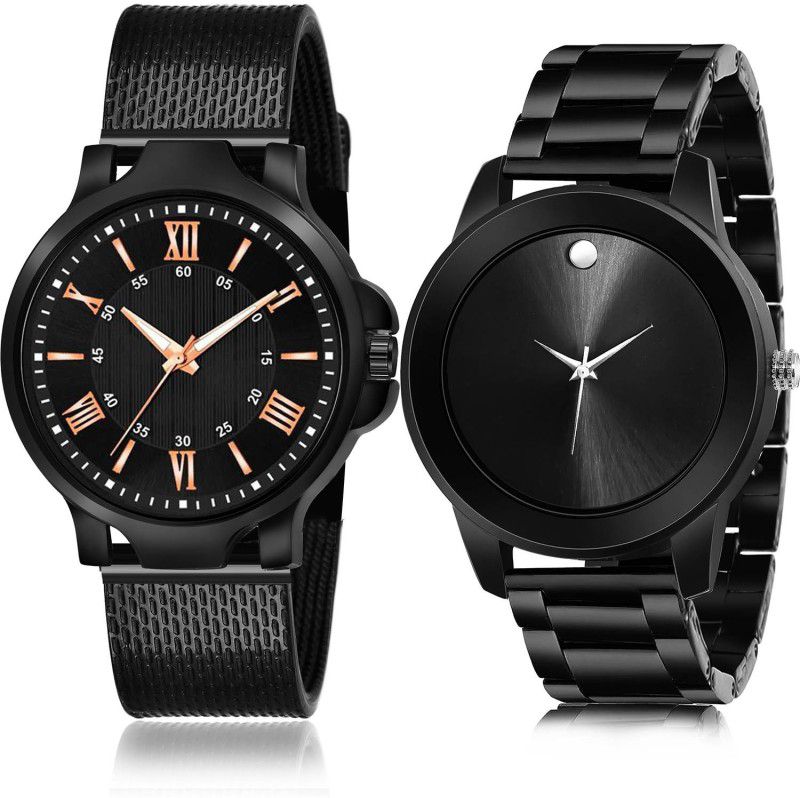 Analog Watch - For Men Brand New Formal 2 Watch Combo For Boys And Men - BRM36-B777