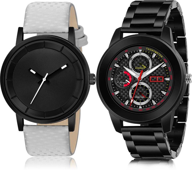 Analog Watch - For Men Latest Branded 2 Watch Combo For Boys And Men - BM2-(60-S-20)